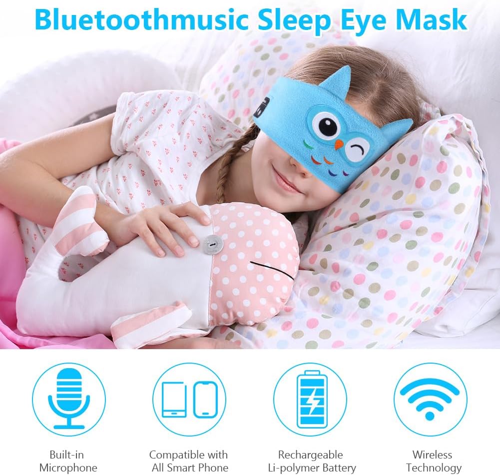 ZuzuBaby Baby Sleep Headband – Bluetooth Soothing Sounds & Bedtime Music