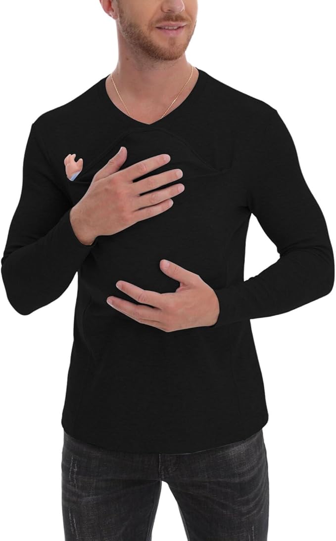 Kangaroo Shirt for Dad and Baby