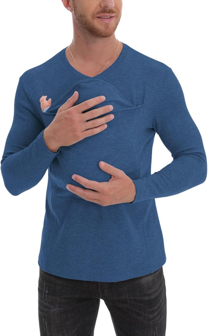 Kangaroo Shirt for Dad and Baby