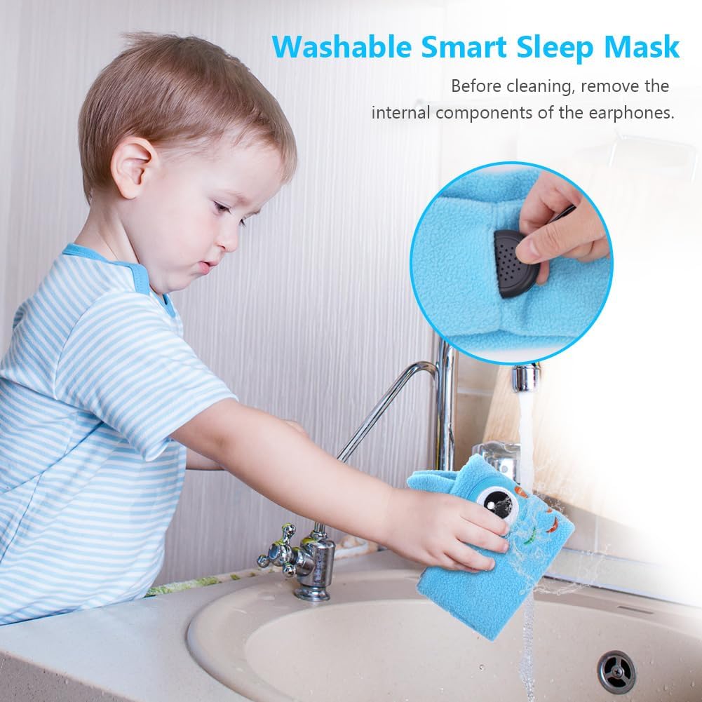ZuzuBaby Baby Sleep Headband – Bluetooth Soothing Sounds & Bedtime Music