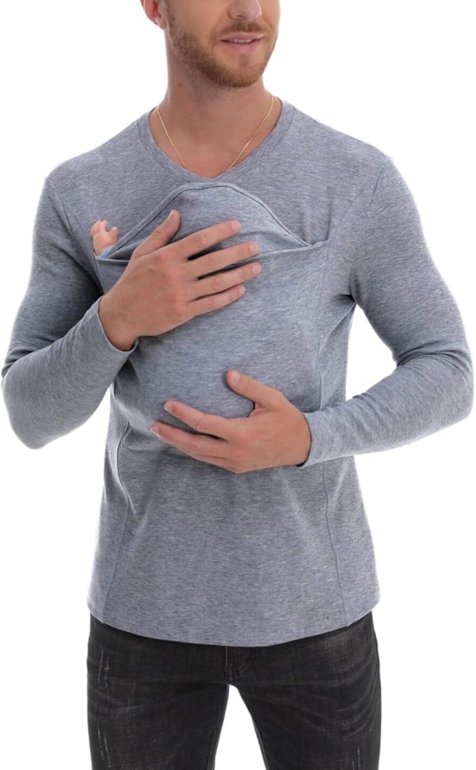 Kangaroo Shirt for Dad and Baby