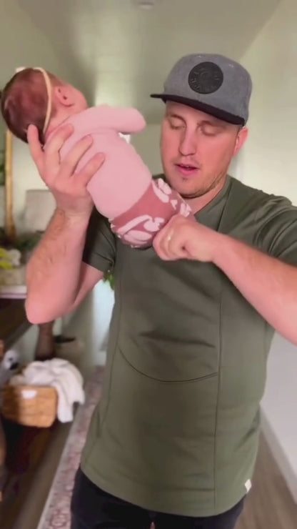 Kangaroo Shirt for Dad and Baby