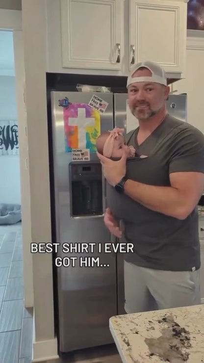 Kangaroo Shirt for Dad and Baby